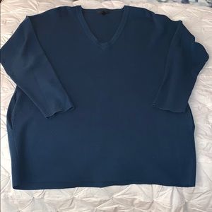 J. Crew Vneck Tunic Sweater